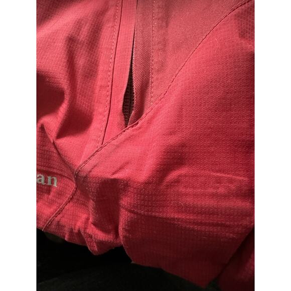 L. L. Bean Women’s Red Hooded Rain Jacket Windbreaker Size Small Regular - Picture 6 of 6